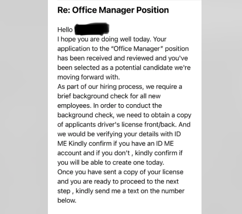 Requests for Sensitive Information