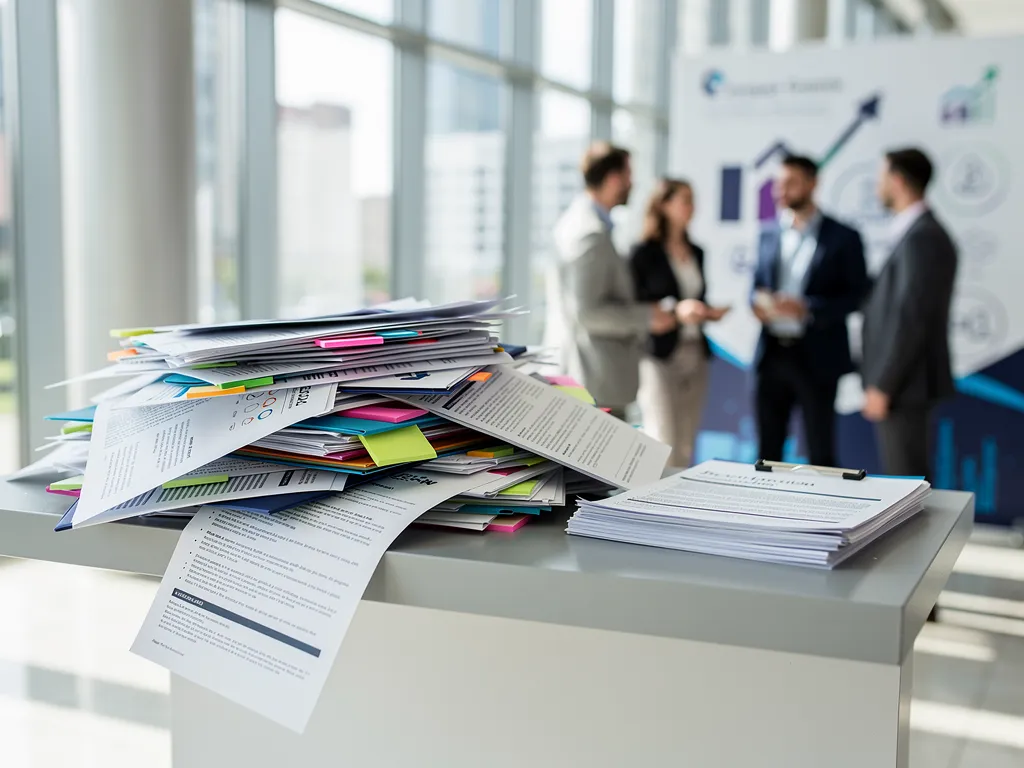 Common resume mistakes flagged during a small-group review